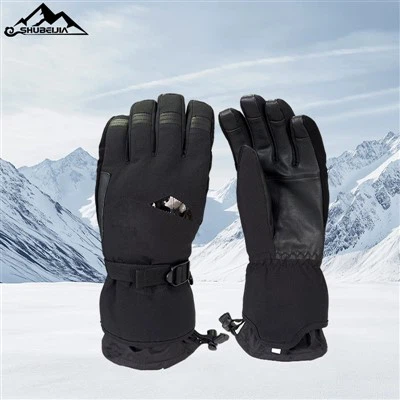 पहनने के लिए प्रतिरोधी और एंटी-स्लिप स्की दस्ताने